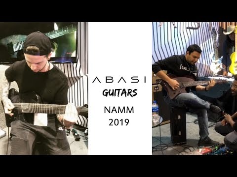 Jason Richardson & Misha Mansoor + More! @ ABASI Guitars Booth | NAMM 2019 (Guitar Clips)