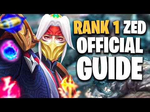 RANK 1 Zed GUIDE For 2025 | Runes, Items, Builds, Matchups!