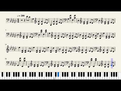 Flea Waltz Piano Performance Video