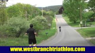 preview picture of video 'Upper West Branch Triathlon'