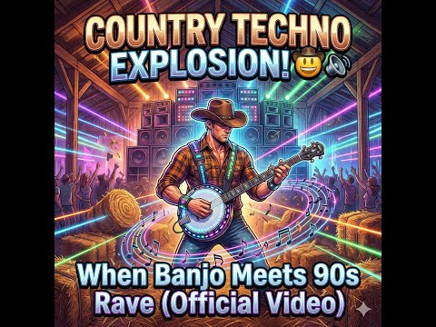 COUNTRY TECHNO EXPLOSION! 🤠🔊 When Banjo Meets 90s Rave (Official Video)