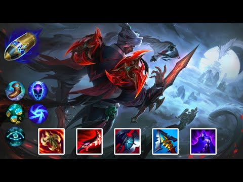 LACERATION ZED MONTAGE  - NA CHALLENGE ZED MAIN  | LOL SPACE