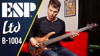 Video thumbnail for ESP LTD B-1004 - Demo by Nathan Navarro by Nate Navarro