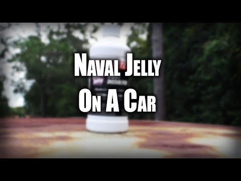 Using Naval Jelly on a Rusty Car