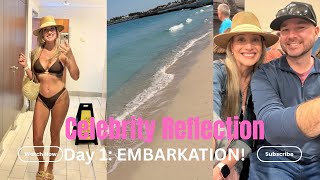 We didn’t expect this on Day 1 of our cruise … 😳