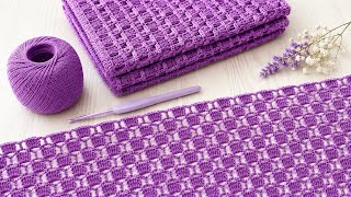 💜Unique Crochet Pattern for All Projects💜 How to Make a Blouse or Shawl Pattern Tutorial Video
