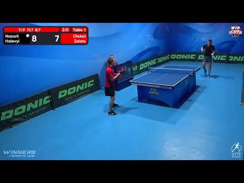 13:00 Nazarii Haievyi 3 - 0 Oleksii Zaiets West 1 WIN CUP 23.11.2022 | TABLE TENNIS WINCUP