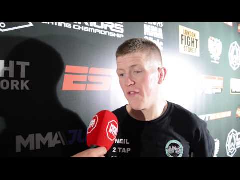 Paul Redmond "I wanted to show my striking" to MMAnytt.se at Cage Warriors 70