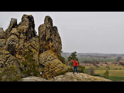 The Devil's Wall in the Harz Mountains - From Neinstedt to Blankenburg