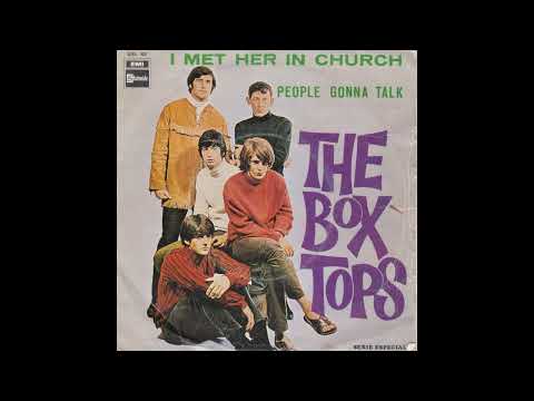 The Box Tops - I Met Her In Church / People Gonna Talk 1968 Single