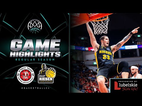 HBY Jerusalem v MHP Riesen Ludwigsburg | GD 2 | Highlights - Basketball Champions League 2...