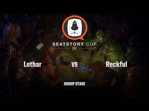 [RU] Lothar vs Reckful | SeatStory Cup IV | Group Stage