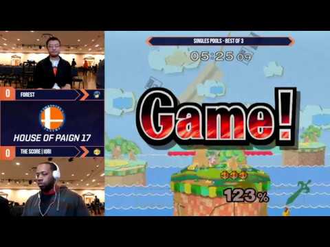 House of Paign 17 - Forest (Marth) vs. The Score | Iori (Peach) - SSBM - Singles Pools - Best of 3
