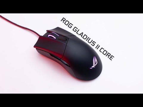 ASUS ROG GLADIUS II CORE Review | Lightweight Gaming Mouse
