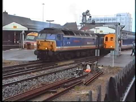 47716 thrashes out of Basingstoke 1993