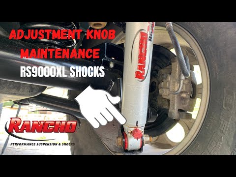 Rancho RS9000XL Shock Maintenance | Adjustment Knob Replacement & Service