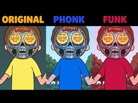 Pringles Morty Original vs Phonk vs Funk \ Pringles Rick and Morty Commercial