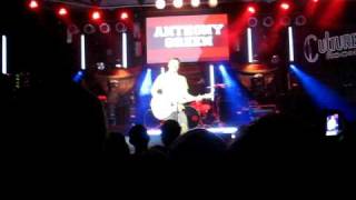 Can&#39;t Be Satisifed - Anthony Green (Live) (New song)