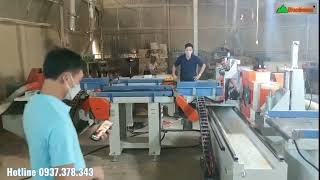 Máy đánh mộng Finger 2 đầu, lăn keo tự động ( bán lẻ chuyền không bao gồm ghép dọc) WM-IAT620S