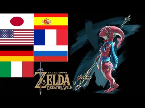The Legend of Zelda: Breath of the Wild | Mipha Voice Acting Comparison