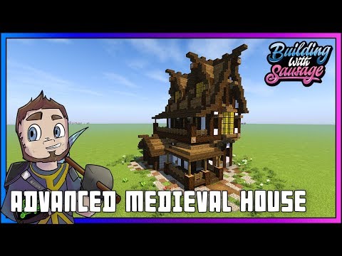 EPIC Medieval House Build - Minecraft Tutorial 1.12