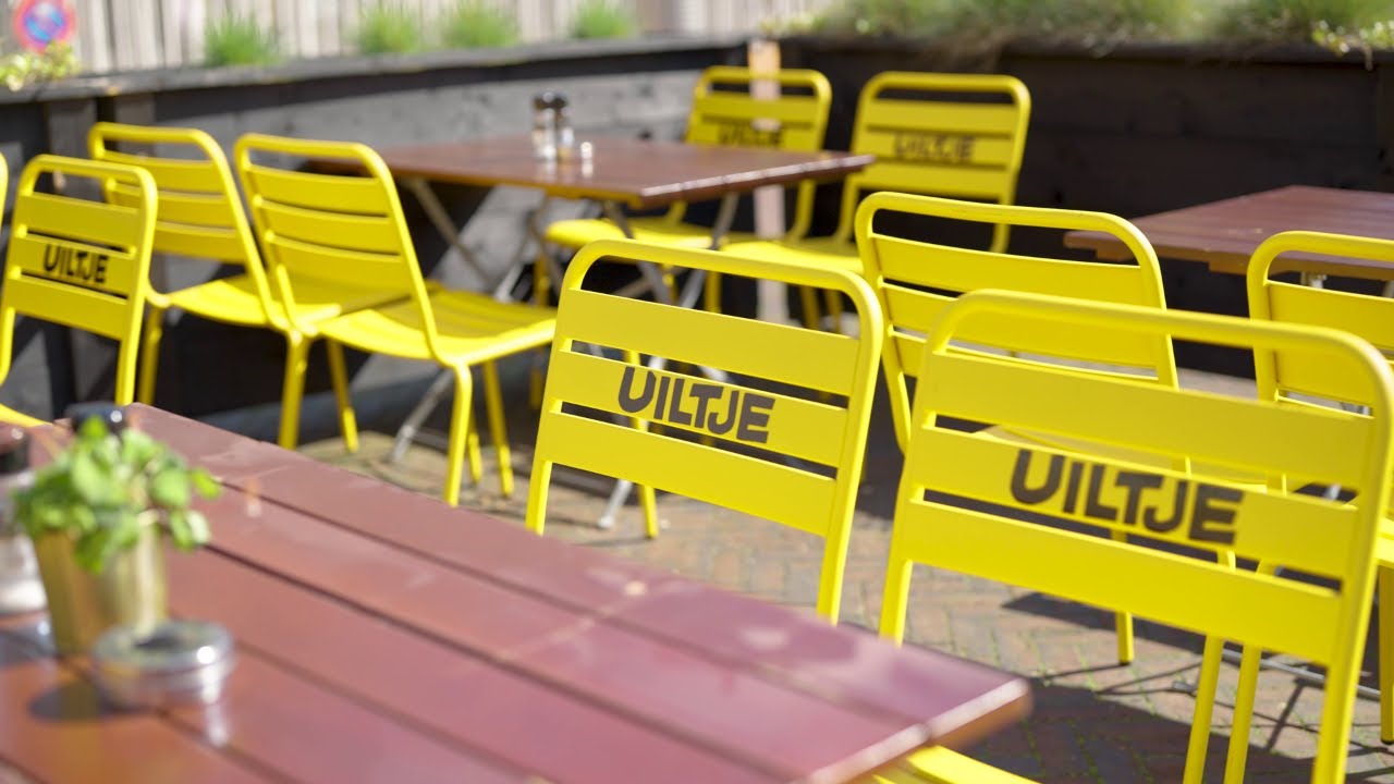 MaximaVida metalen tuinstoel Max ivoor - doos per 2 stuks