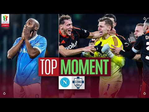Full Penalty Shootout With NO COMMENTARY | Napoli-Como | Coppa Italia Frecciarossa 2025/26