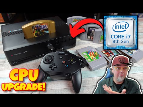 The Polymega N64 Performance SUCKS... So I UPGRADED The CPU To An Intel Core i7