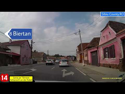 Romania : DN14 - Sighișoara (MS) - Mediaș (SB)