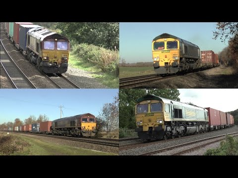 "Filming Freight Trains Lapworth to Kings Sutton"