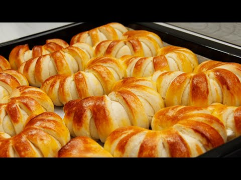 Pamuk kiflice - Mekane kao duša. Recept za najljepše kiflice.