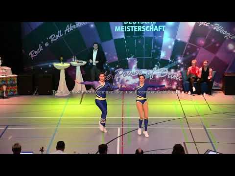 Julia Birkholz - Jan Marc Jacobi, DM 19, Rock´n´Roll, Finale, B-Klasse, Akrobatik