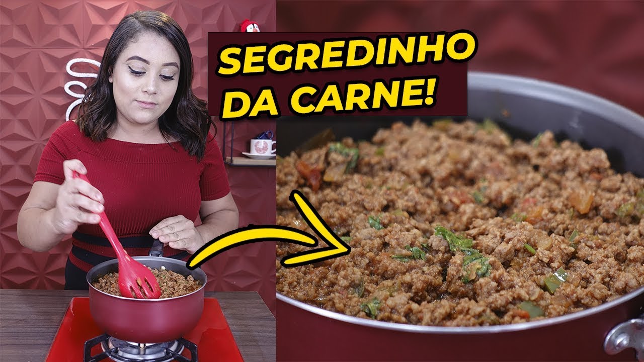 Use esse tempero e faça a melhor CARNE MOÍDA da sua vida!