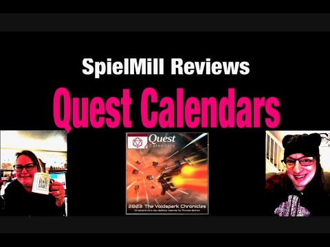 SpielMill Reviews the Quest Calendars