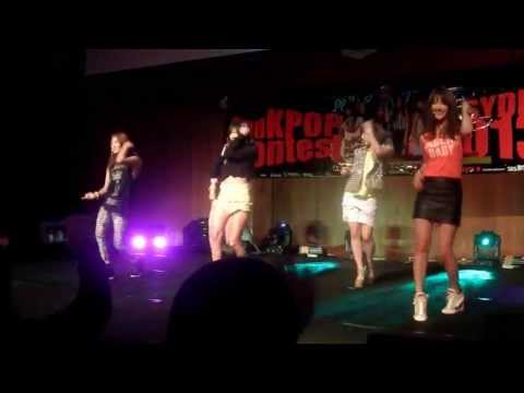 4 Minute live at 2013 kpop cover fest round 2 in sydney