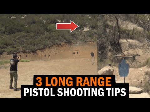 How To Shoot A Pistol Long Distance: 3 Long-Range Handgun Shooting Tips