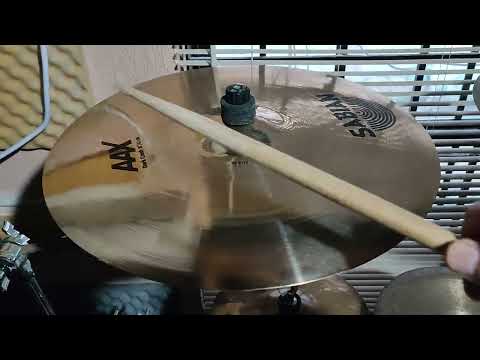 Sabian 16" AAX Dark crash brilliant finish