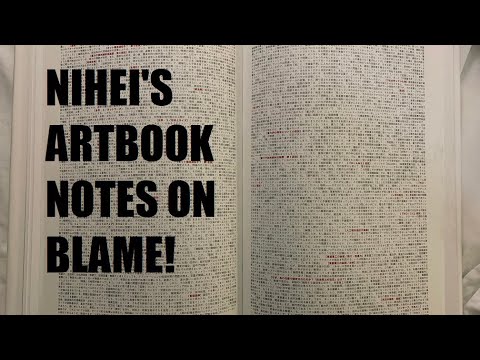 Blame! Explained More: Tsutomu Nihei's Artbook Notes