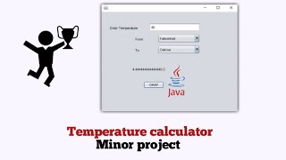 temperature converter minor project in Java NetBeans | step by step | Hindi | part-2