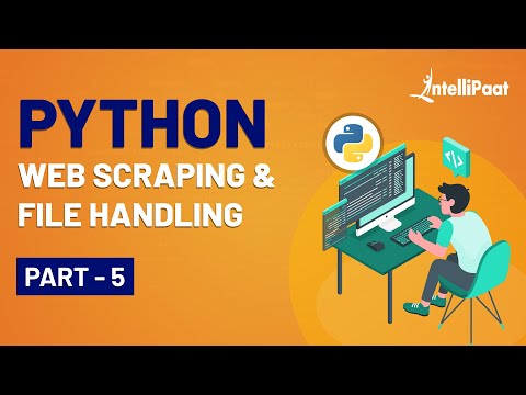 Web Scraping Using Python For Beginners and File Handling in Python | Python Web Scraping