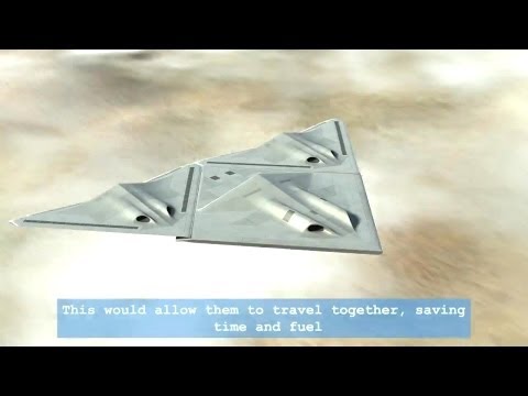 В 2040 году британская авиация будет использовать трансформеров, 3D-печать и суперклей. Фото.