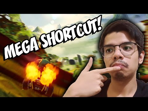 PAPU'S PYRAMID MEGA SHORTCUT GUIDE! | Crash Team Racing Nitro Fueled (CTRNF) Pro Tips