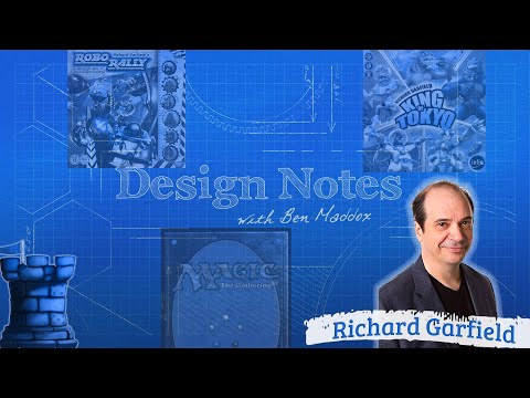 Design Notes with Ben Maddox - Richard Garfield