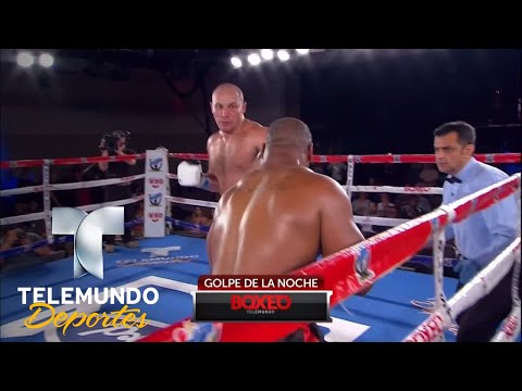 El kazajo Ivan Dychko se lleva el golpe de la noche | Boxeo | Telemundo Deportes