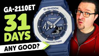 31 DAYS with the #CASIOAK G-SHOCK GA2110ET (GA-2100 SERIES) - Was it ANY GOOD?