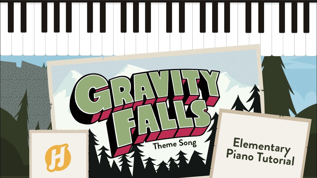 Gravity Falls Theme - Elementary (Easy) Version