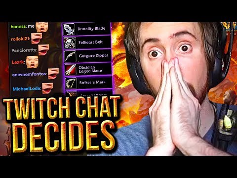 Asmongold Lets Chat Decide Who Gets The LOOT - Molten Core Raid - Classic WoW