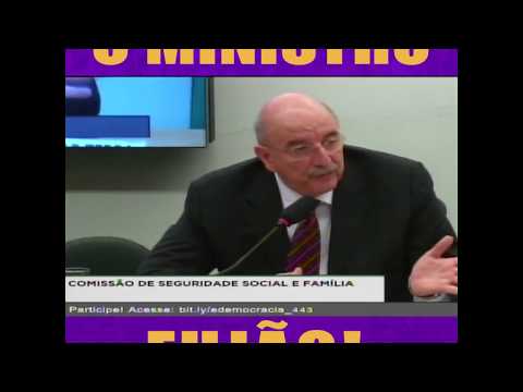 Ministro foge de sessão para debater orçamento