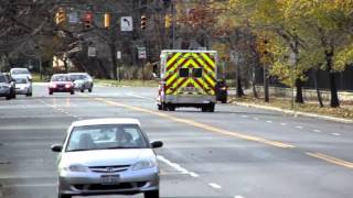 preview picture of video 'Cleveland Heights Fire Department Squad 241'