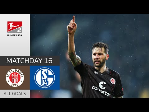 Burgstaller scores for the win | St. Pauli - FC Schalke 2-1 | All Goals | MD 16–Bundesliga 2 - 21/22